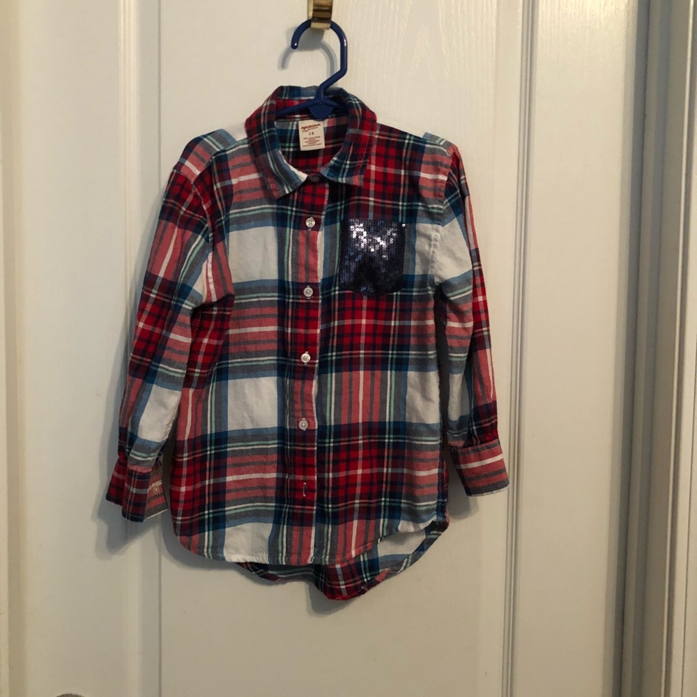 Arizona plaid girl’s shirt